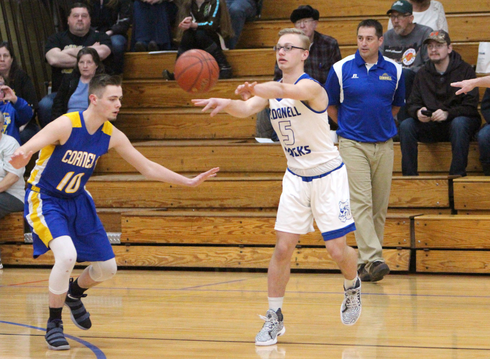 Cornell at McDonell boys basketball 2-27-18
